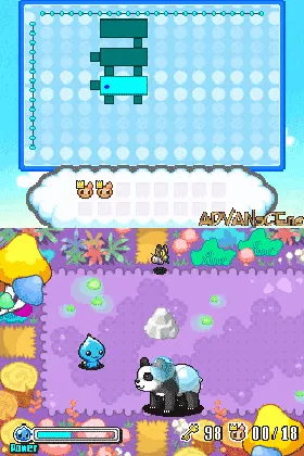 Pururun! Shizuku-chan - Meiro no Mori no Doubutsu-tachi (Japan) screen shot game playing